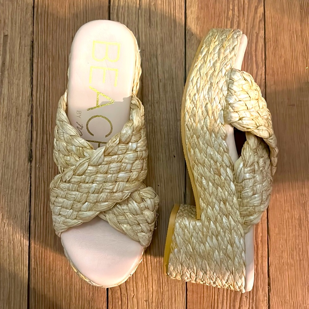 Straw wedges Coconuts by Matisse